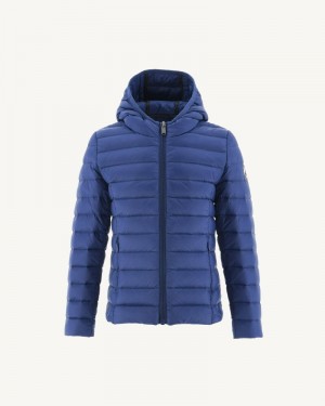 JOTT Carla Light Hooded Dunjackor Barn Mörkblå | MBN-3121