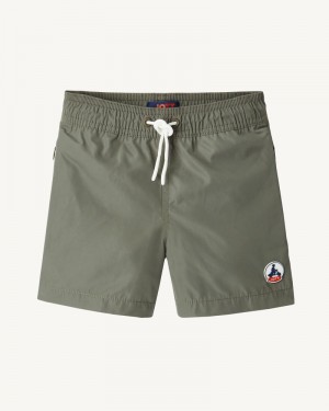 JOTT Cassis Army Swim Shorts Barn Blå Vita | QIL-9283