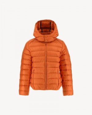 JOTT Gold Grand Cold Hooded Dunjackor Barn Orange | HJB-0563