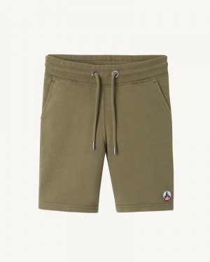 JOTT Pereira Organic Bomull Shorts Barn Olivgröna | JWK-9897