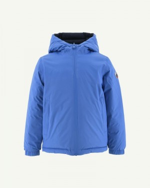 JOTT Zurich Reversible Dunjackor Barn Blå Marinblå | DXR-9854